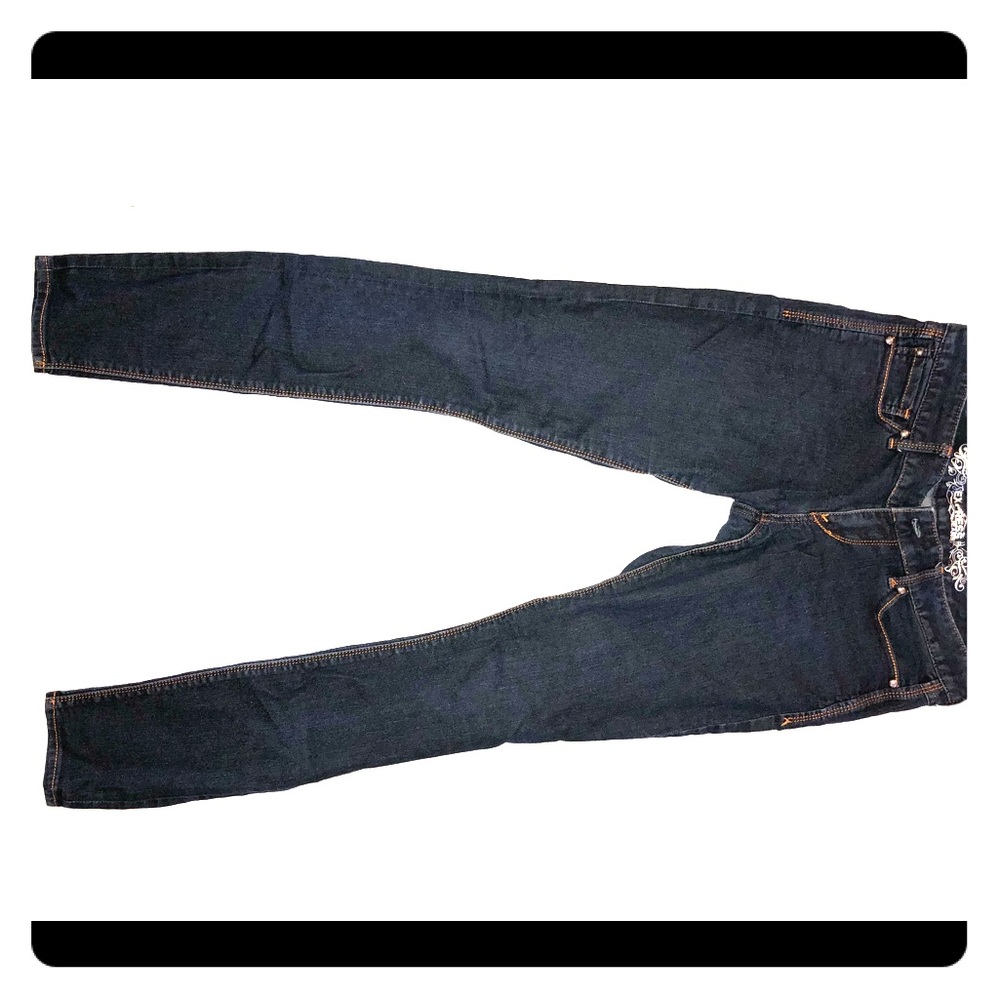 Express Dark Jean Legging Size 6r